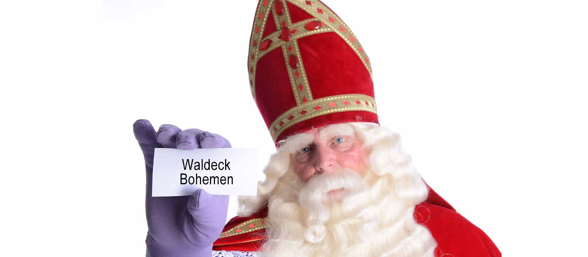 Sinterklaas huisbezoek in Waldeck of Bohemen